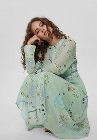Nümph NUKYNDALL NEW  - Abito a camicia - sea foam