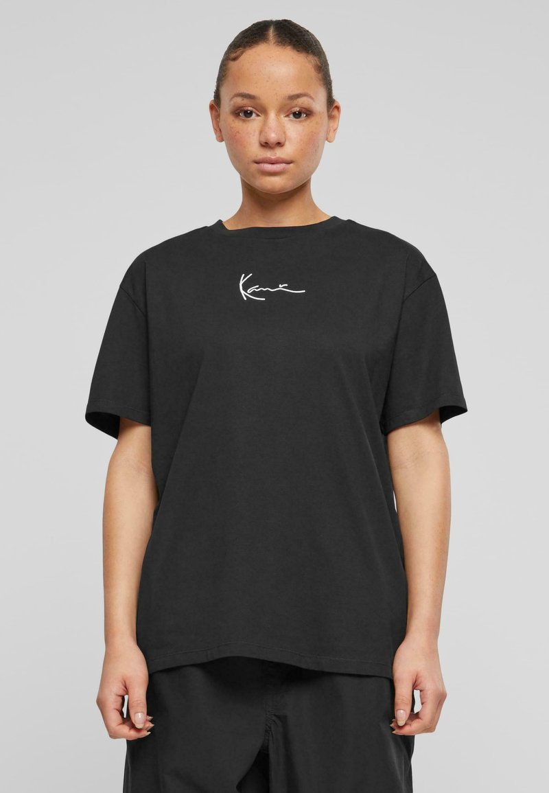 Karl Kani - SMALL SIGNATURE ESSENTIAL  - Apdrukāts T-krekls - black, Palielināt