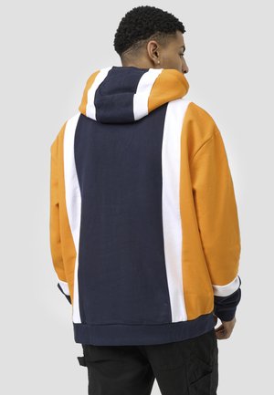 Karl Kani, SIGNATURE BLOCK HOODIE - Hættetrøje - navy