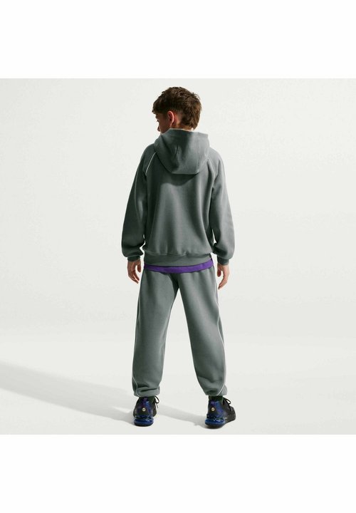 Nike SPORTSWEAR OLDER KIDS' FLEECE JOGGERS AIR - Tracksuit bottoms - smoke grey white white — foto 3