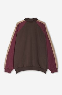 Kaotiko UNISEX - Mikina - brown/dark burgundy/sand