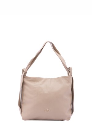 SHOULDER - Shopping bag - beige