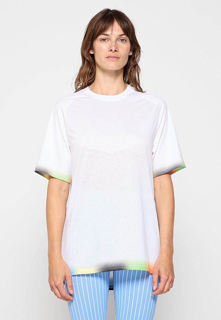 Head T-shirt print wit Head T-shirt print wit