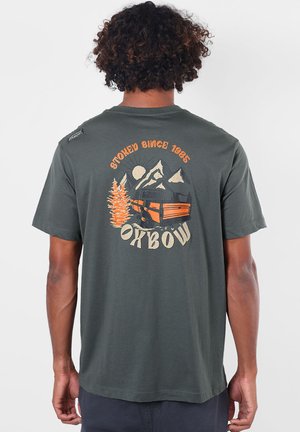 Oxbow, MOUNTAIN - T-shirt imprimé - pewter