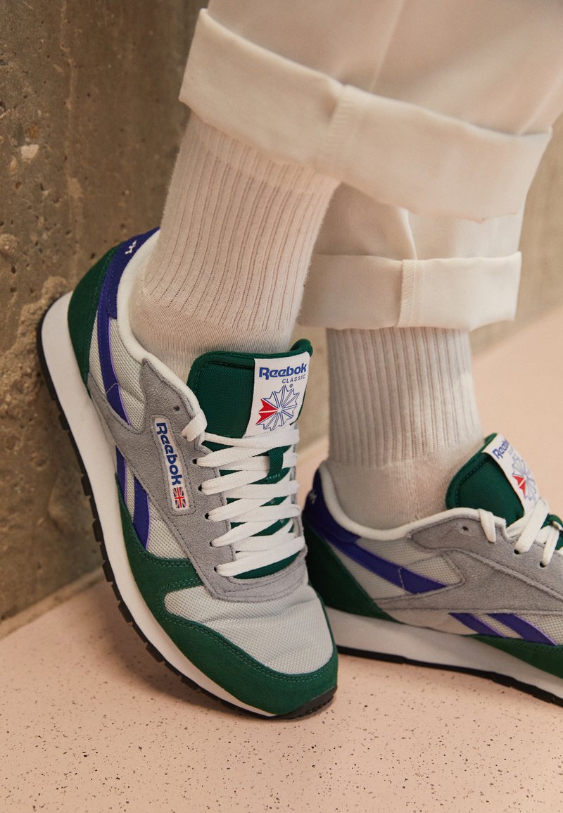 Reebok classic hombre verde Clearance