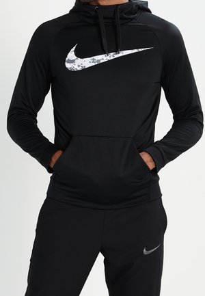 Jersey con capucha - black