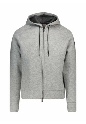 Felpa con zip - grigio