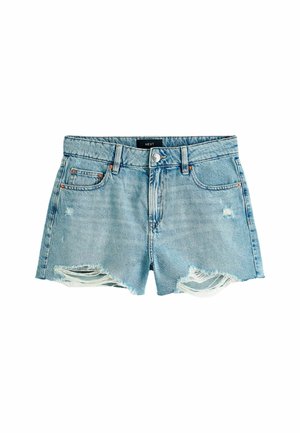 Next REGULAR FIT - Shorts di jeans - bleach