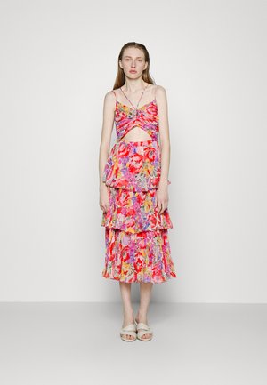 AMUR LUKE PLEATED TIER DRESS - Cocktail φόρεμα / Φόρεμα για πάρτι - poppy field pastel floral