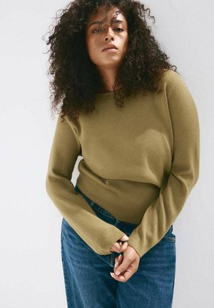 Mango, ADULT - Pullover - khaki