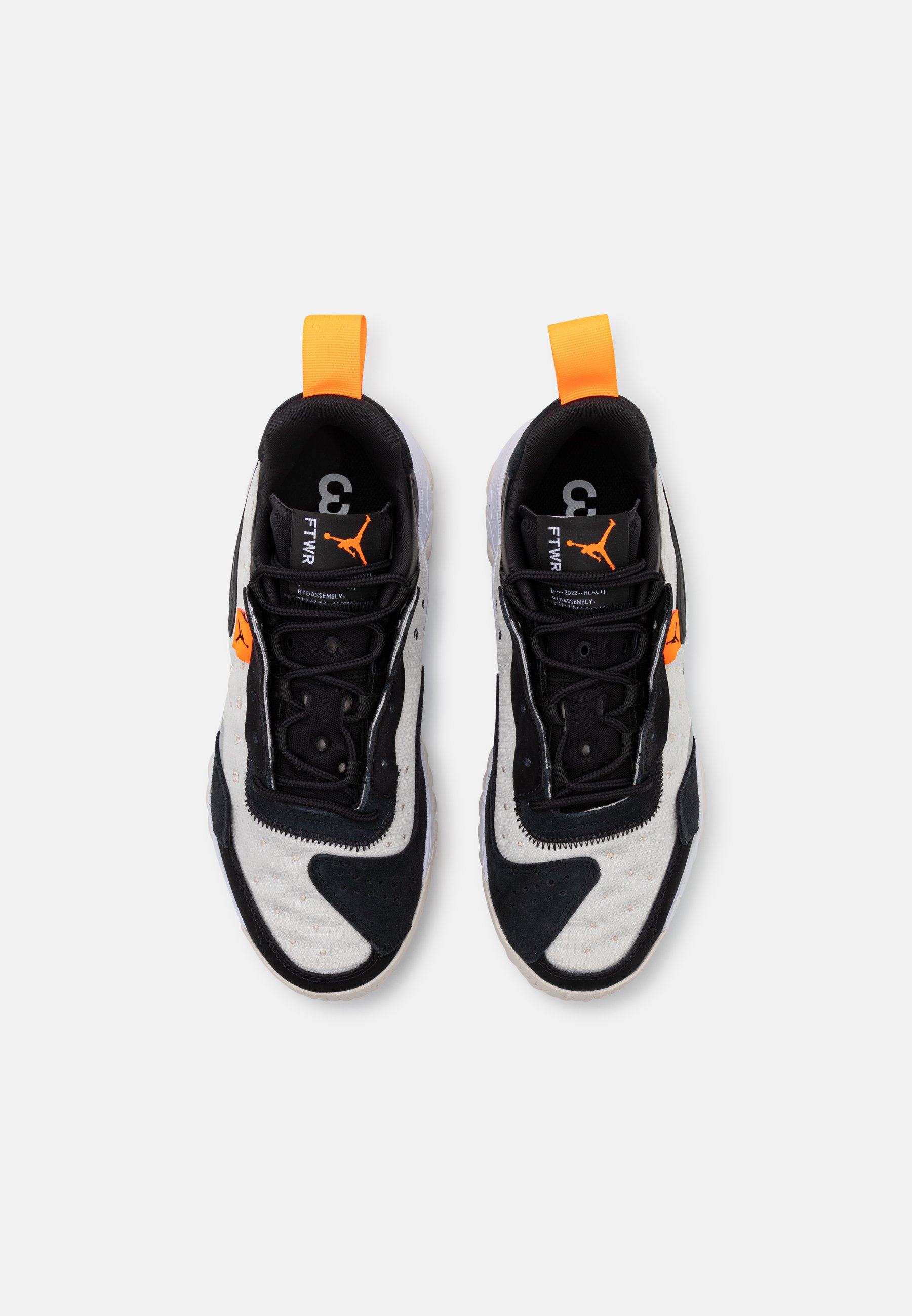 Jordan DELTA 2 UNISEX - Trainers - phantom/total  orange/black/white/metallic silver/white - Zalando.co.uk