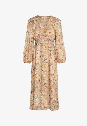 Morgan, MORGAN MORGAN LONG DRESS WITH PUFF SLEEVES - Maxikjoler - multicolore