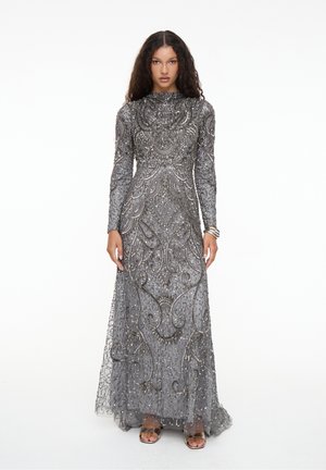 EMBELLISHED SEQUINS  - Maxi-jurk - charcoal