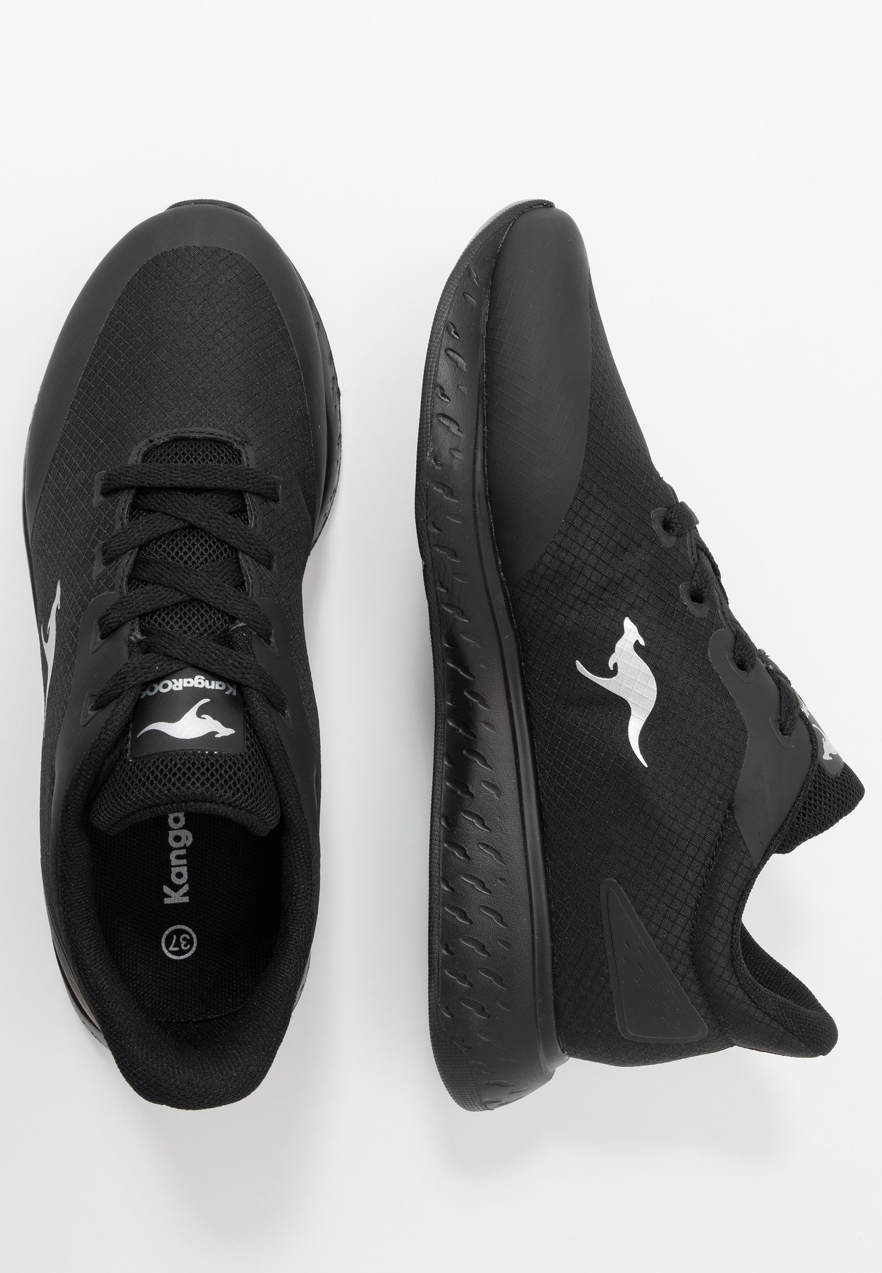 KangaROOS K ACT FEEL Joggesko jet blackmono Zalando.no KangaROOS K ACT FEEL Joggesko jet blackmono Zalando.no