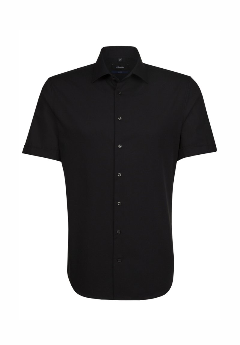 seidensticker Overhemd zwart