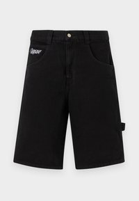CUPIDS CHEEKS UNISEX - Jeansshorts - black