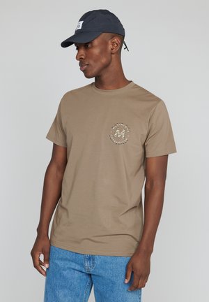 JERAMY LOGO - T-Shirt print - walnut