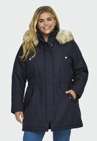 ONLY Carmakoma CARIRENA  OTW NOOS - Žieminis paltas - night sky