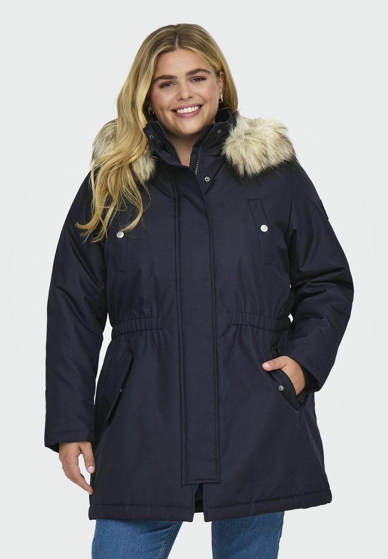 ONLY Carmakoma CARIRENA OTW NOOS - Zimski plašč - night sky