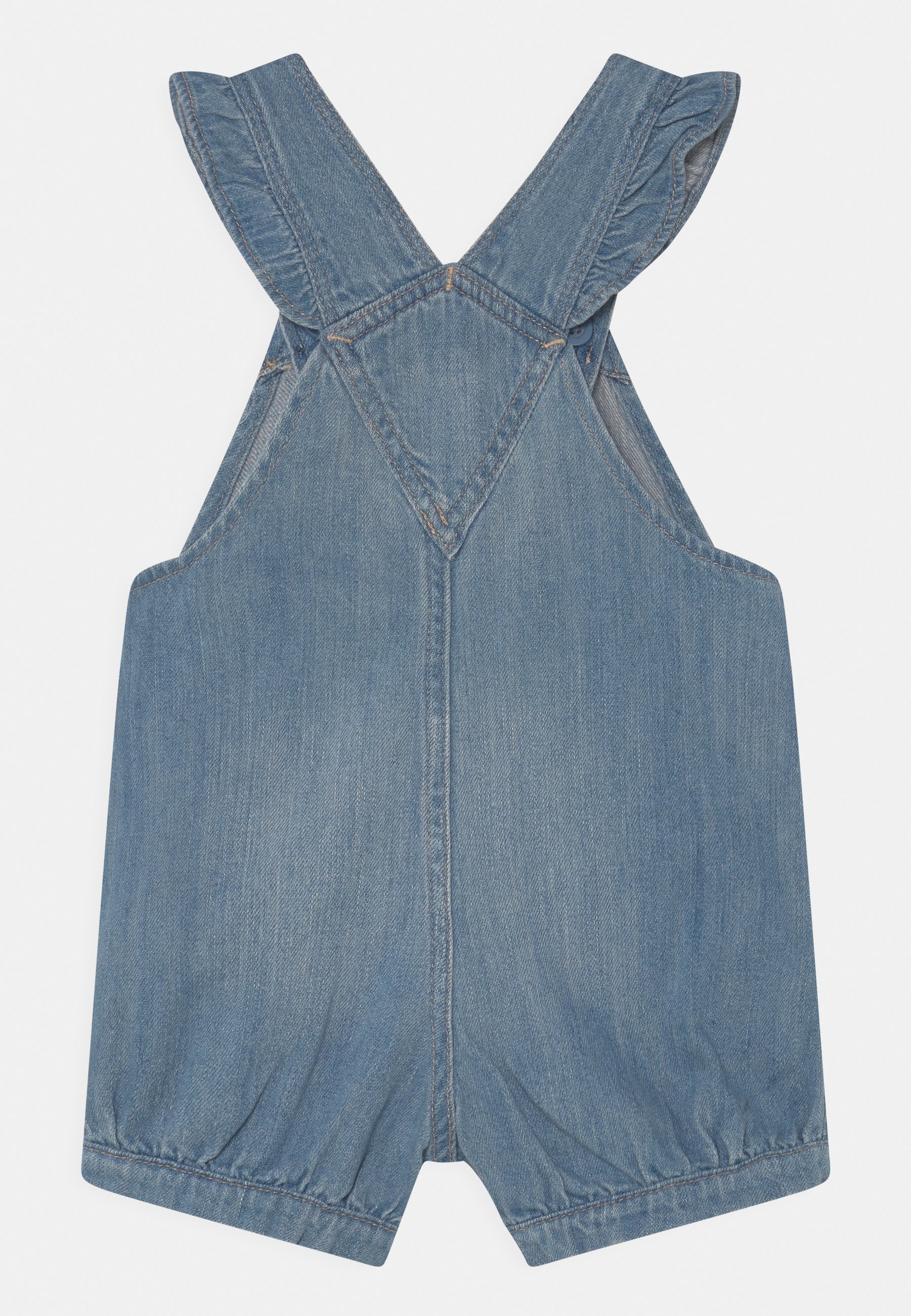 GAP SHORTALL BABY GIRL - Tuta jumpsuit - blue denim/blu denim - Zalando.it