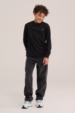 WE Fashion, Maglietta a manica lunga - black