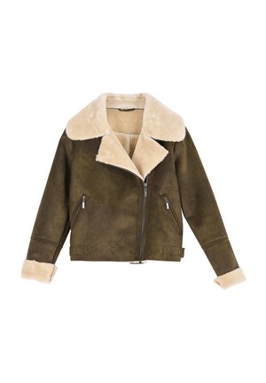 Camomilla Italia GOMEZ  - Veste mi-saison - verde scuro beige