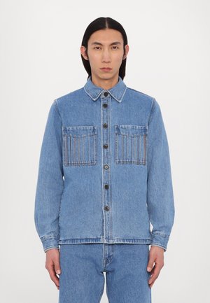 CASUAL FIT SHIRT JACKET - Veste en jean - blue