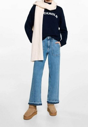 Mango Kids, Jeansy Straight Leg