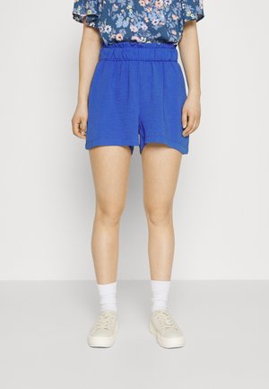 JDY Petite JDYDIVYA PAPERBAG  - Pantaloni scurți - dazzling blue