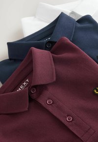 Next 3 PACK - Poloshirt - navy white berry