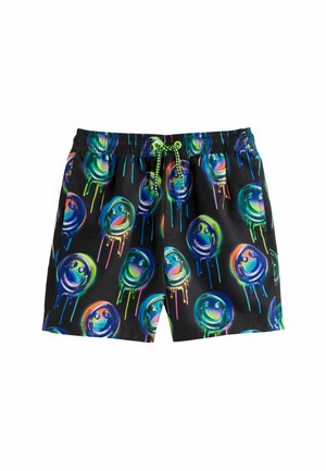 Next REGULAR FIT - Zwemshorts - black smiley face