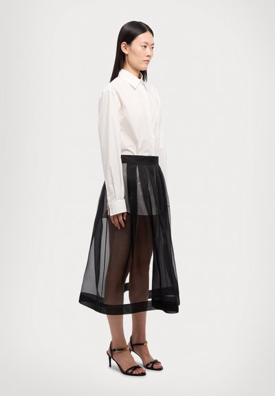 MOSCHINO GONNA - Plisovaná sukně - nero