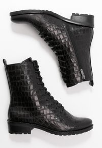 Caprice Stivaletti stringati - black