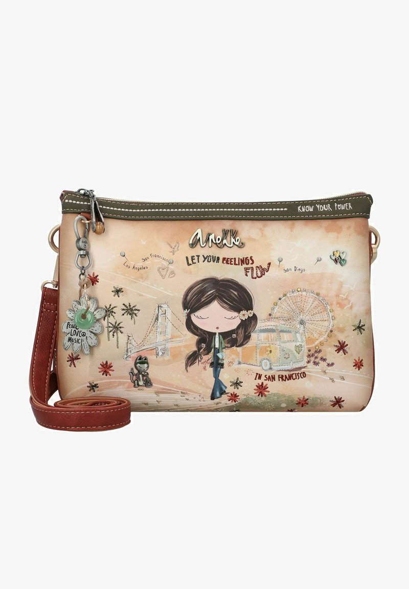Anekke PEACE & LOVE - Sac bandoulière - mehrfarbig