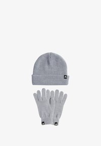 Selected, light grey heather   white