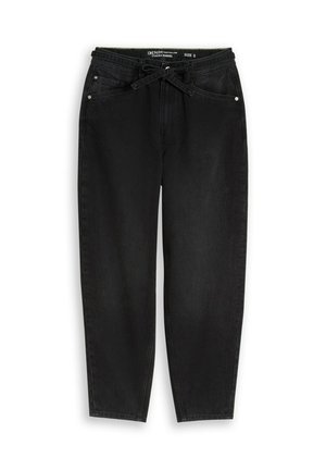 TOM TAILOR DENIM, TTADEA BARREL FIT - Wide Leg - dark stone black black denim