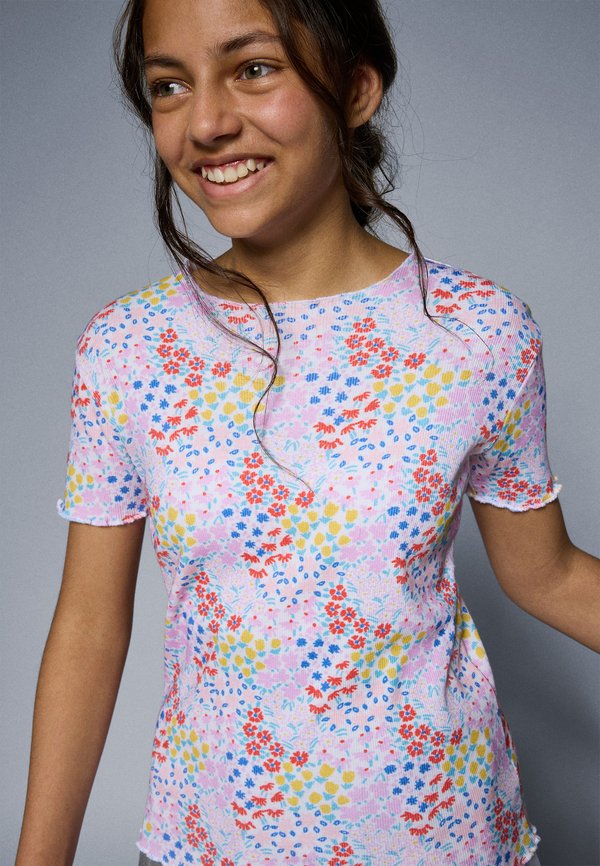 NICOLETTE TEE ANEMONE PRINT - T-Shirt print