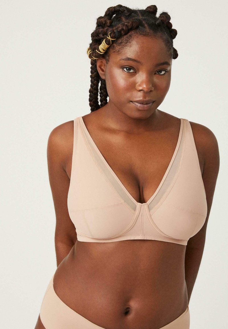 Ysabel Mora REDUCTOR - Sujetador sin aros - nude