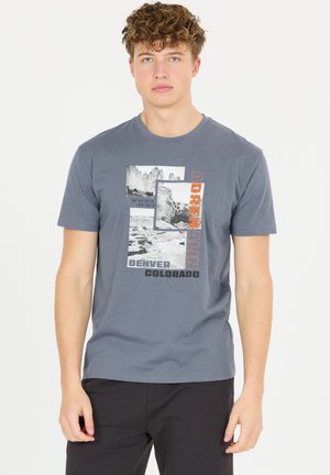 MALIKO - T-Shirt print - china blue
