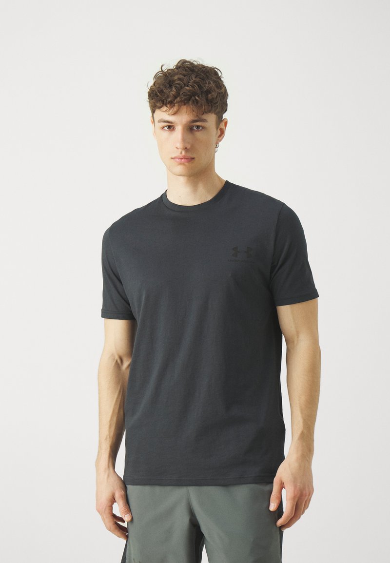 Under Armour - STYLE - T-Shirt sport - black /black, Ingrandire