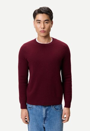 Stickad tröja - red