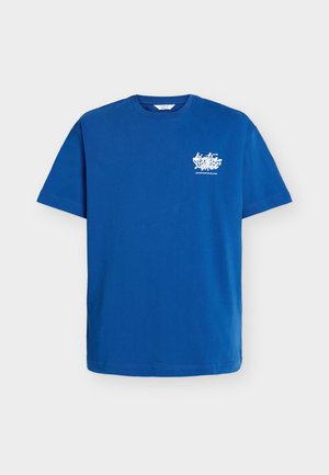 Libertine-Libertine, BROKE ERA LOGO - T-shirt print - blue