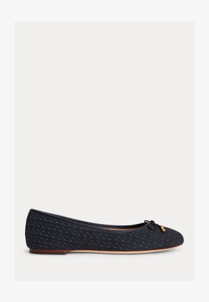 Lauren Ralph Lauren, JAYNA CABLE JACQUARD FLAT - Ballerines - navy