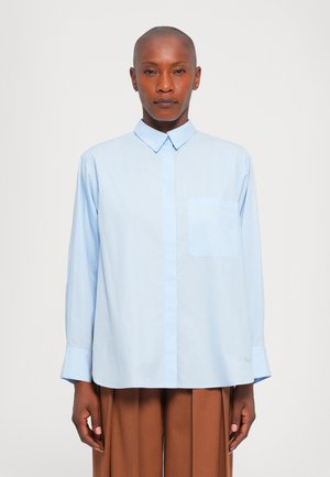 JANSELL - Nööpidega pluus - light blue