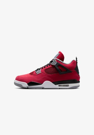 Jordan, AIR JORDAN 4 RETRO - Magas szárú sneakerek - fire red/white/black/cement grey