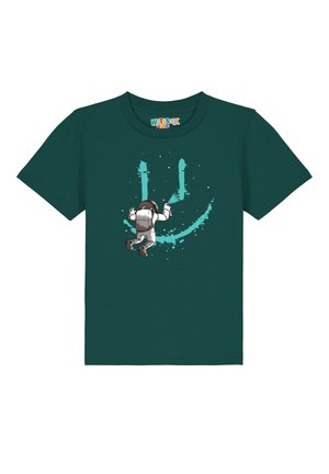 GRAFFITI ASTRONAUT - Print T-shirt - glazed green