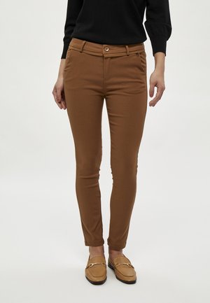 MICARMA PANTS 7/8 - Chino - walnut brown