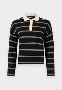 VMSTJERNI  - Long sleeved top - black/birch