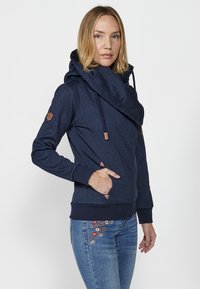 Koroshi Mikina so zipsom - navy