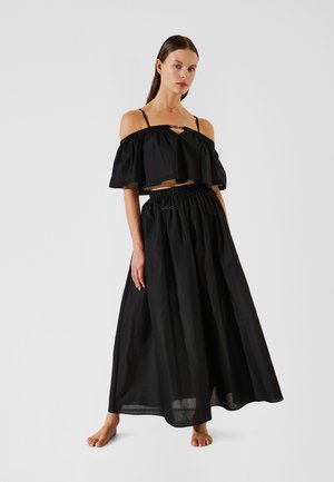 SIGNATURE SHEER BEACH MAXI - Strand accessories - black